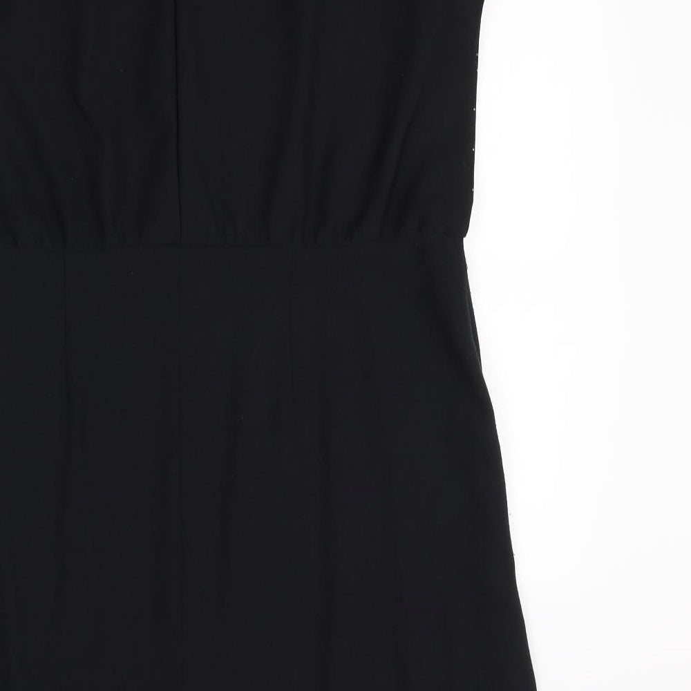 Preworn Womens Black   Shift  Size 16