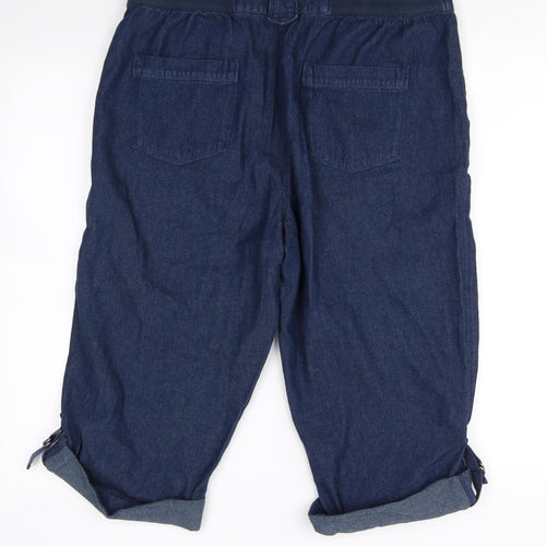 BHS Womens Blue   Cropped Jeans Size 12 L20 in