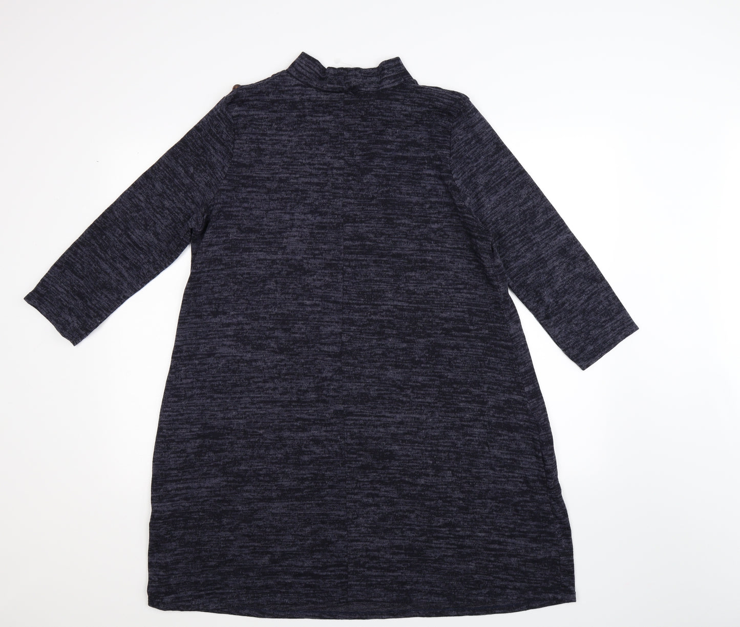 Peacocks Womens Blue   Jumper Dress  Size 18