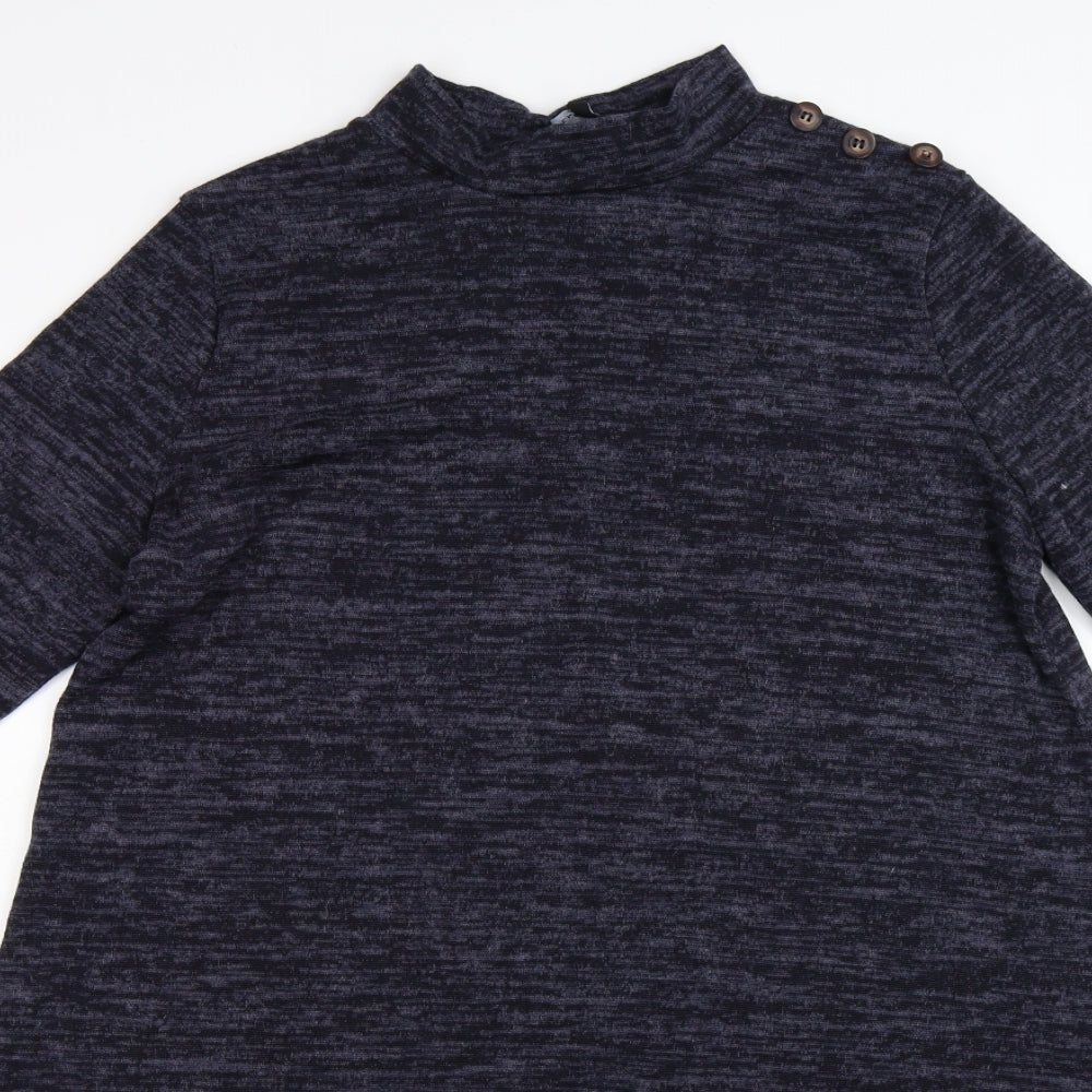 Peacocks Womens Blue   Jumper Dress  Size 18