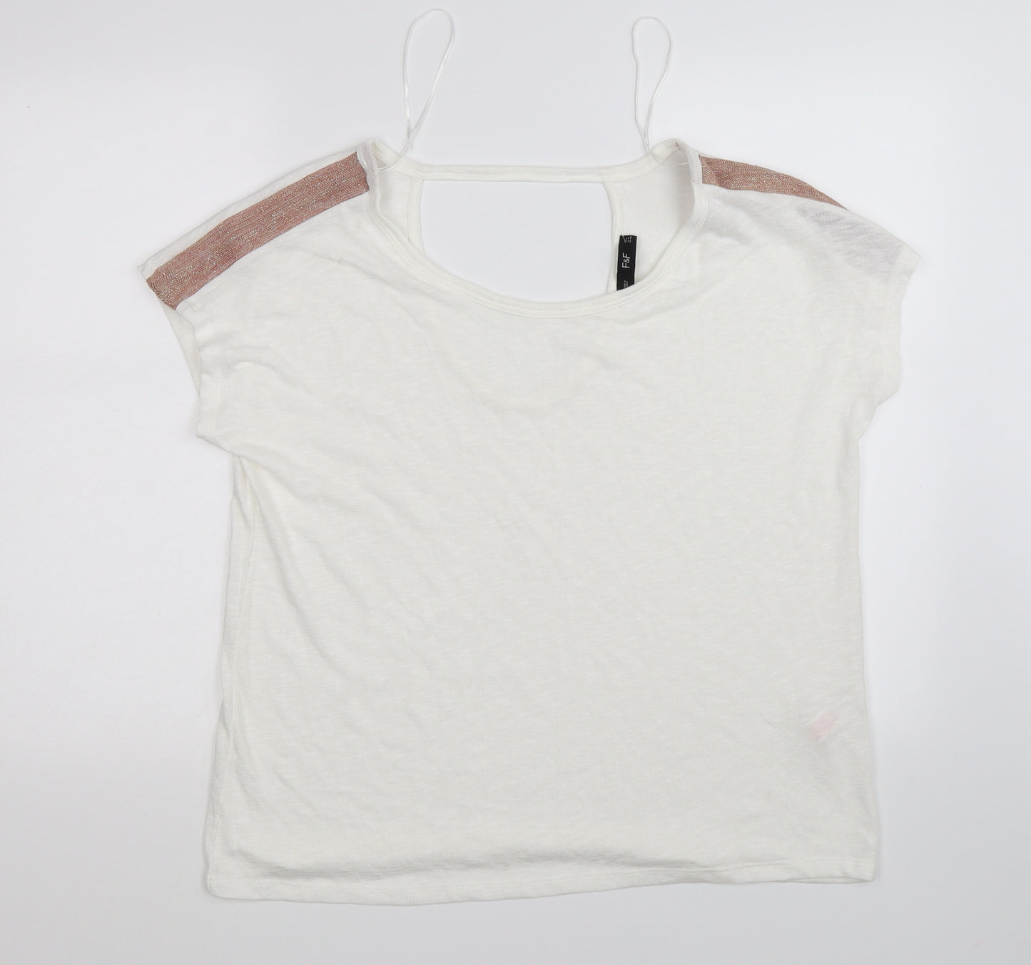 George Womens White   Tunic T-Shirt Size 18