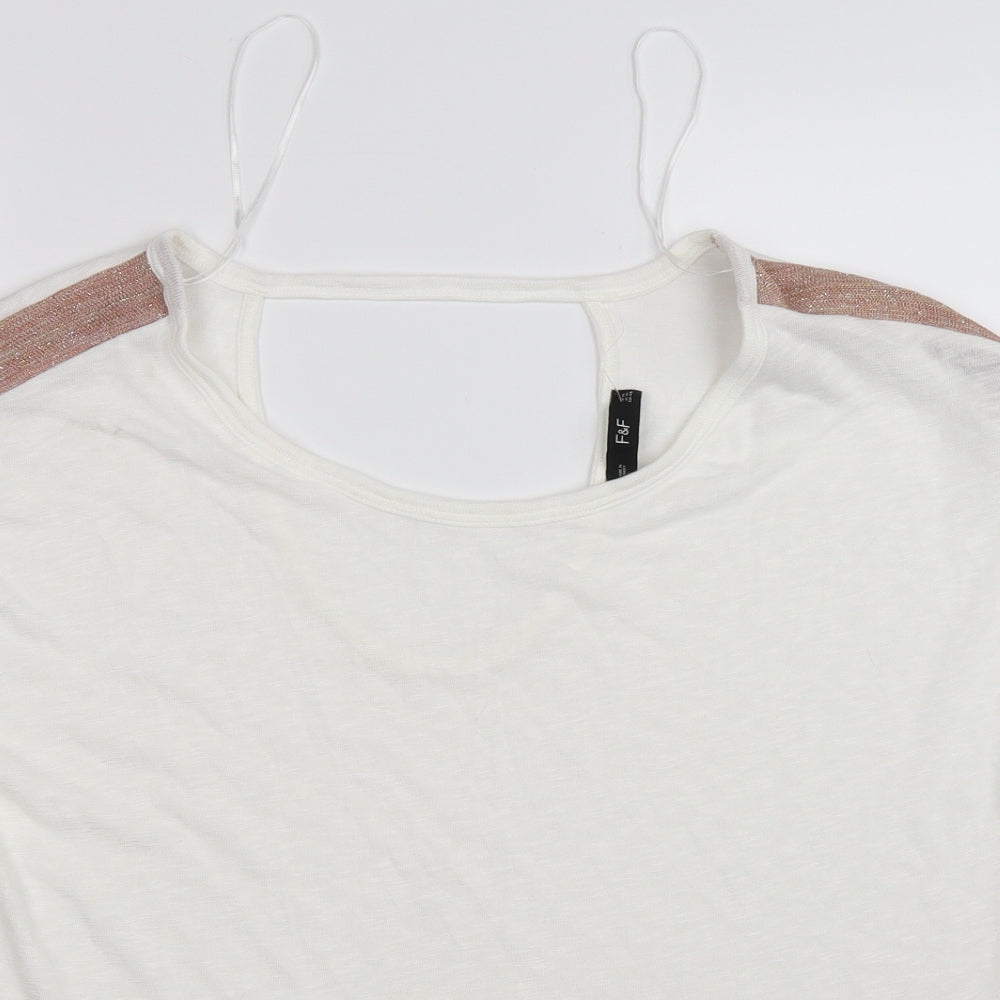 George Womens White   Tunic T-Shirt Size 18