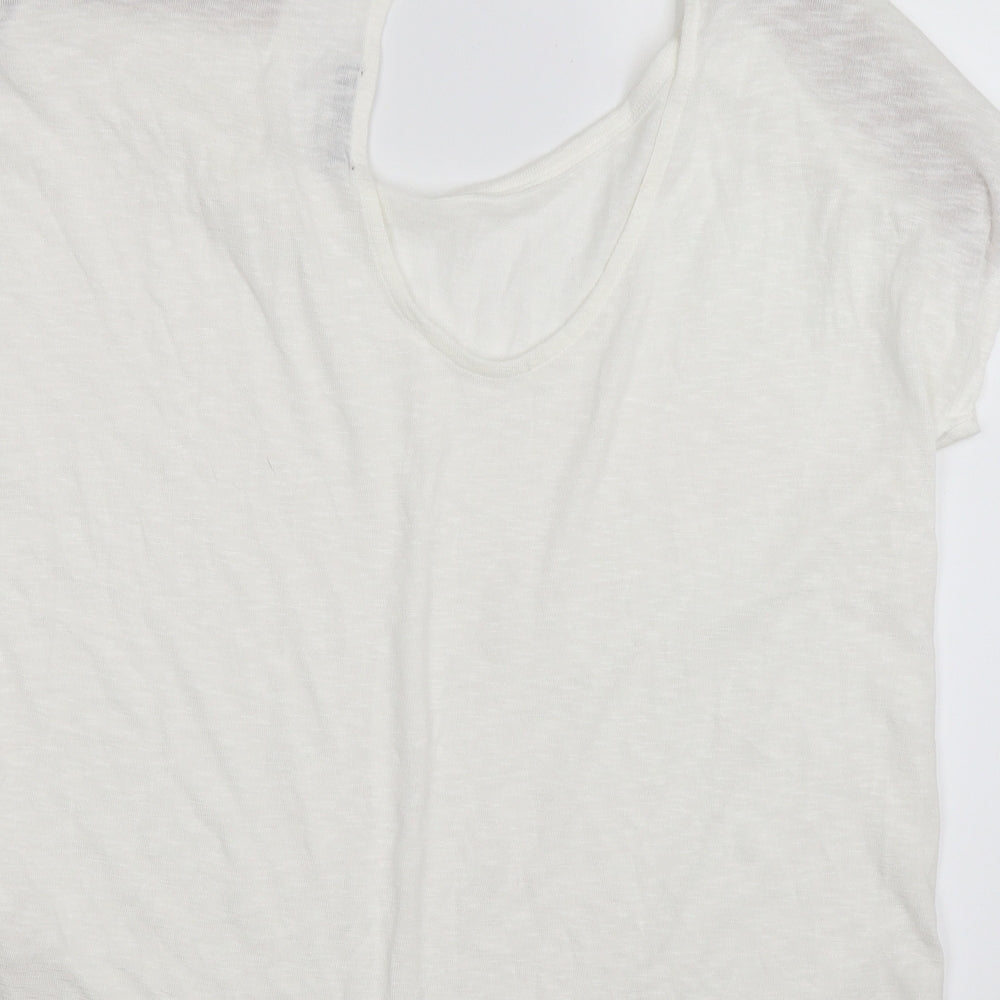 George Womens White   Tunic T-Shirt Size 18