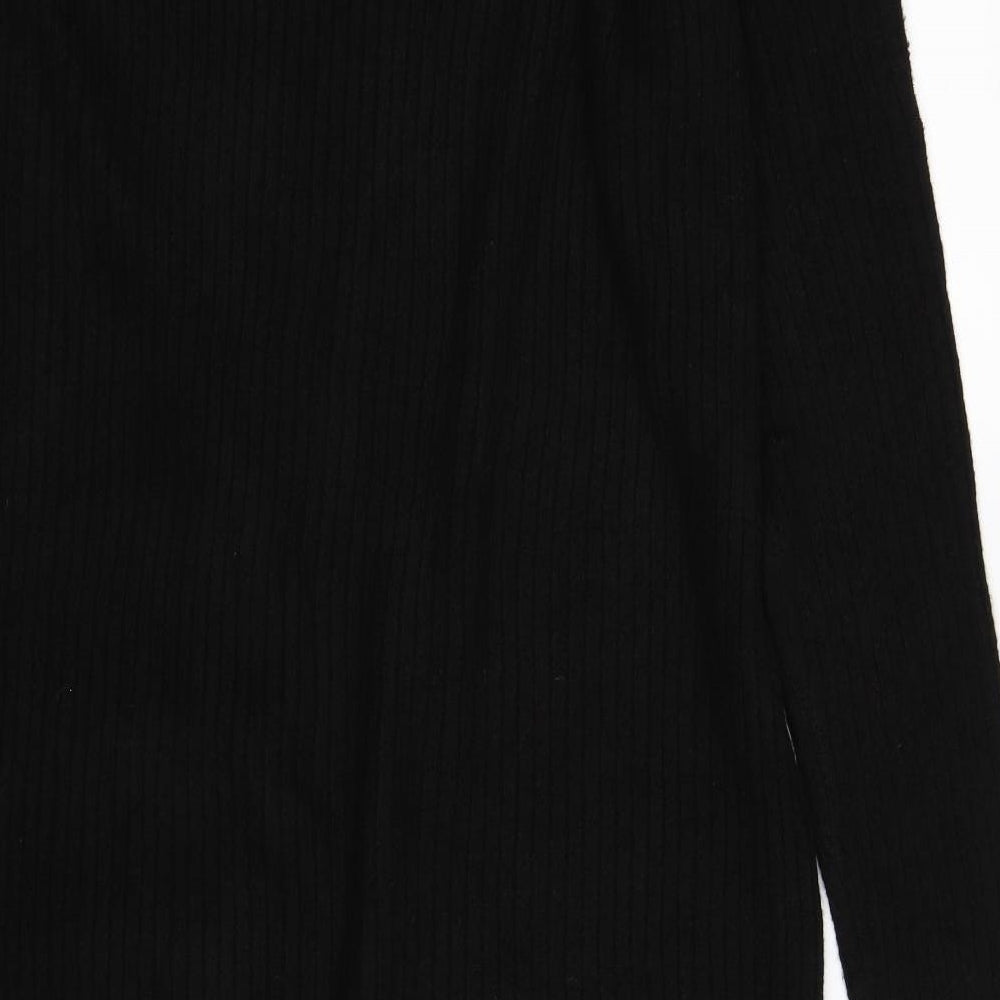 George Womens Black  Knit Cardigan Jumper Size 18