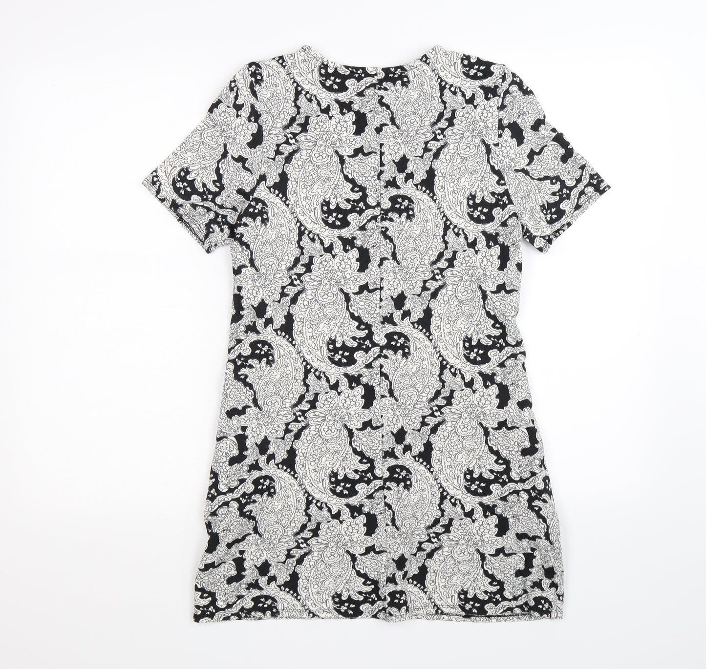 Papaya Womens Black Floral  Bodycon  Size 10