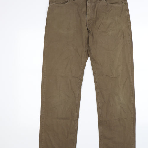 Blue Harbour Mens Brown  Denim Straight Jeans Size 38 L31 in - luxury fabric