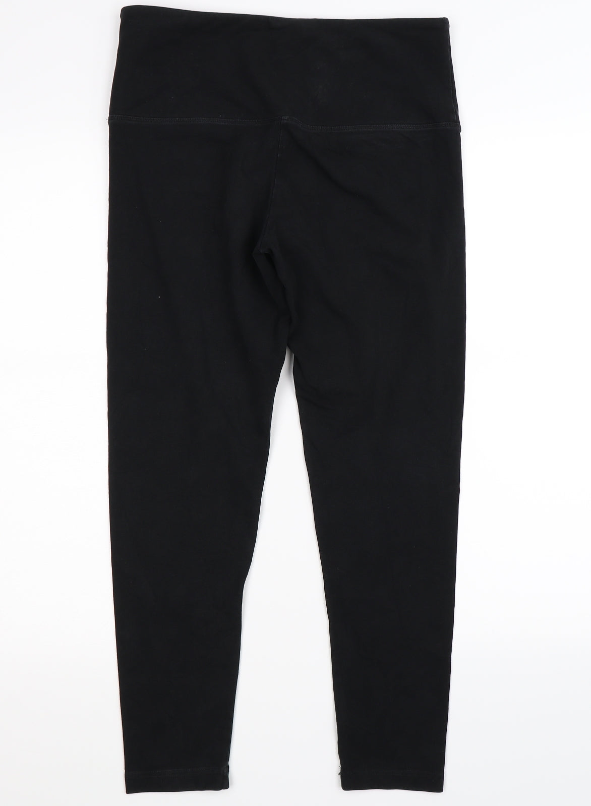 Very Womens Black   Cropped Leggings Size 12 L25 in