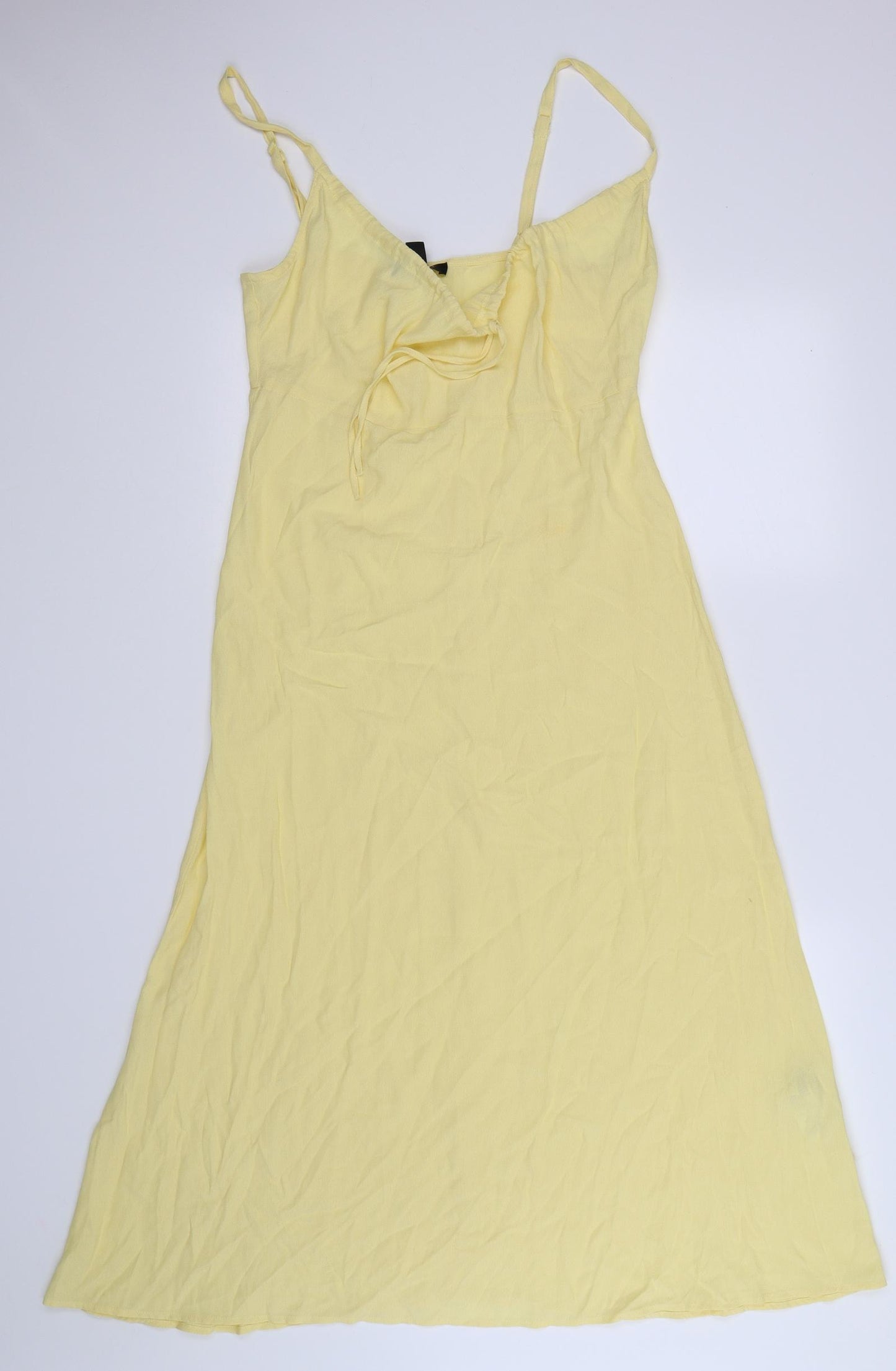 New Look Womens Yellow   A-Line  Size 10