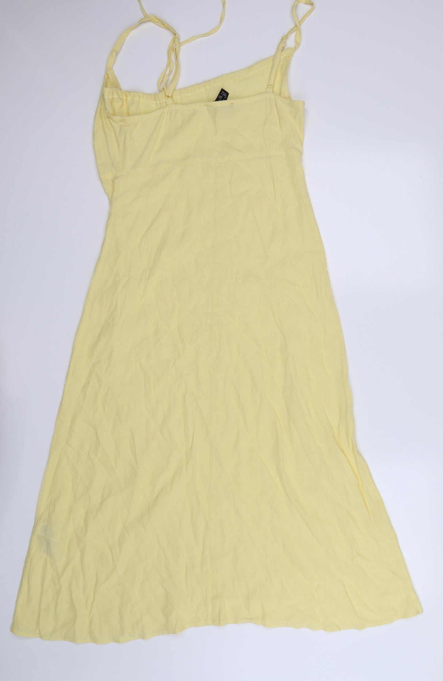 New Look Womens Yellow   A-Line  Size 10