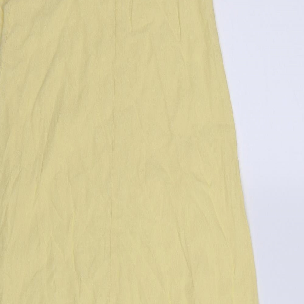 New Look Womens Yellow   A-Line  Size 10