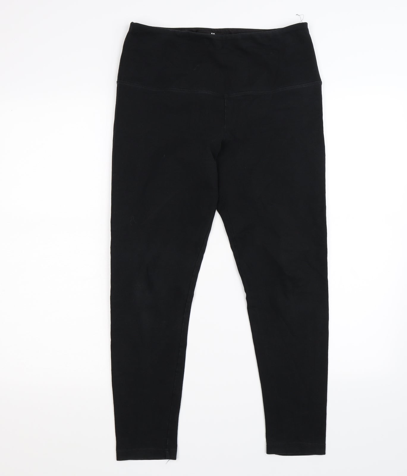 Very Womens Black   Cropped Leggings Size 12 L25 in