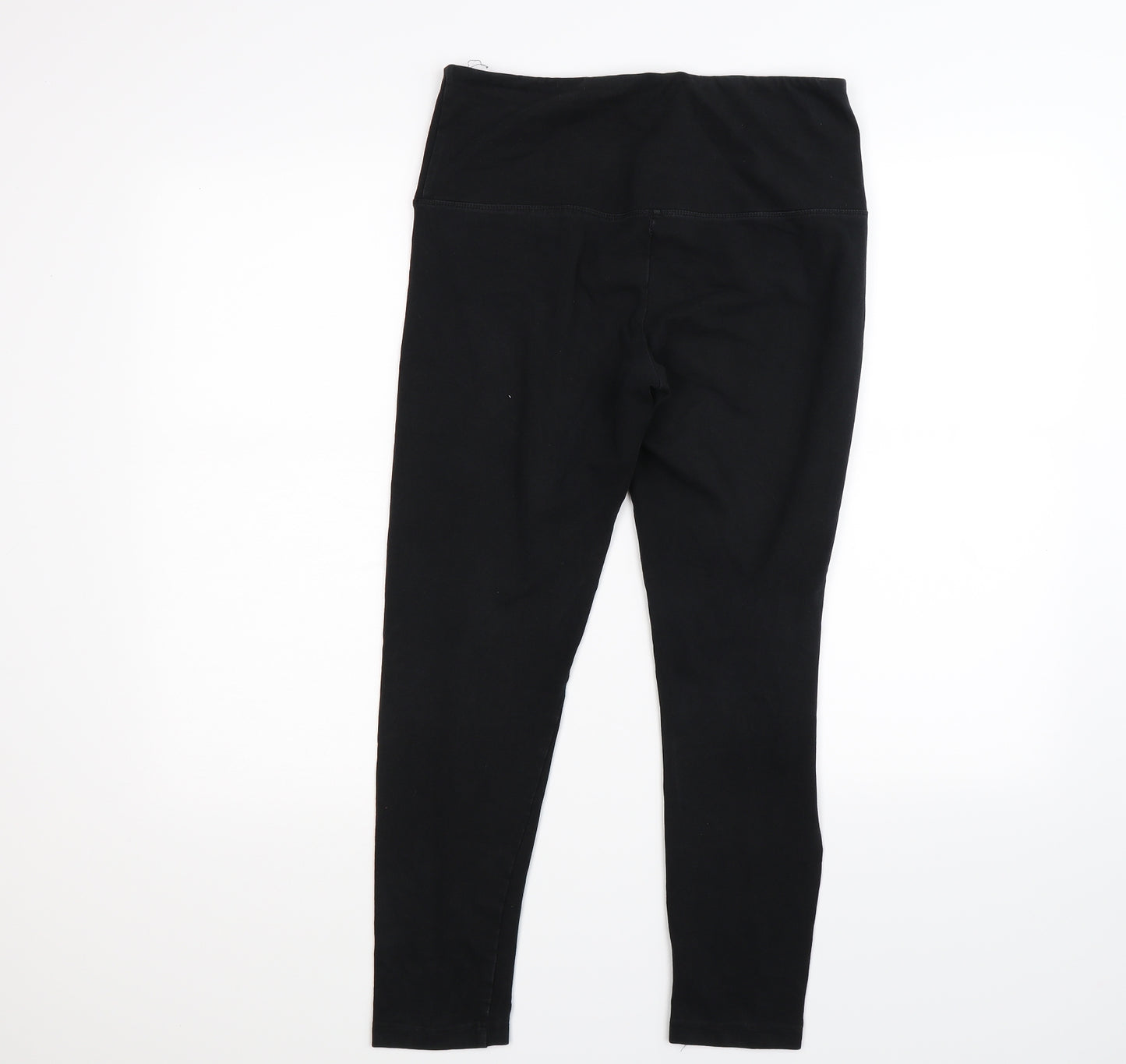 Very Womens Black   Cropped Leggings Size 12 L25 in