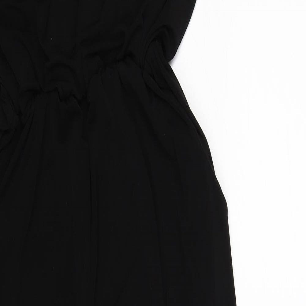 Papaya Womens Black   Jumpsuit One-Piece Size 12 L25 in