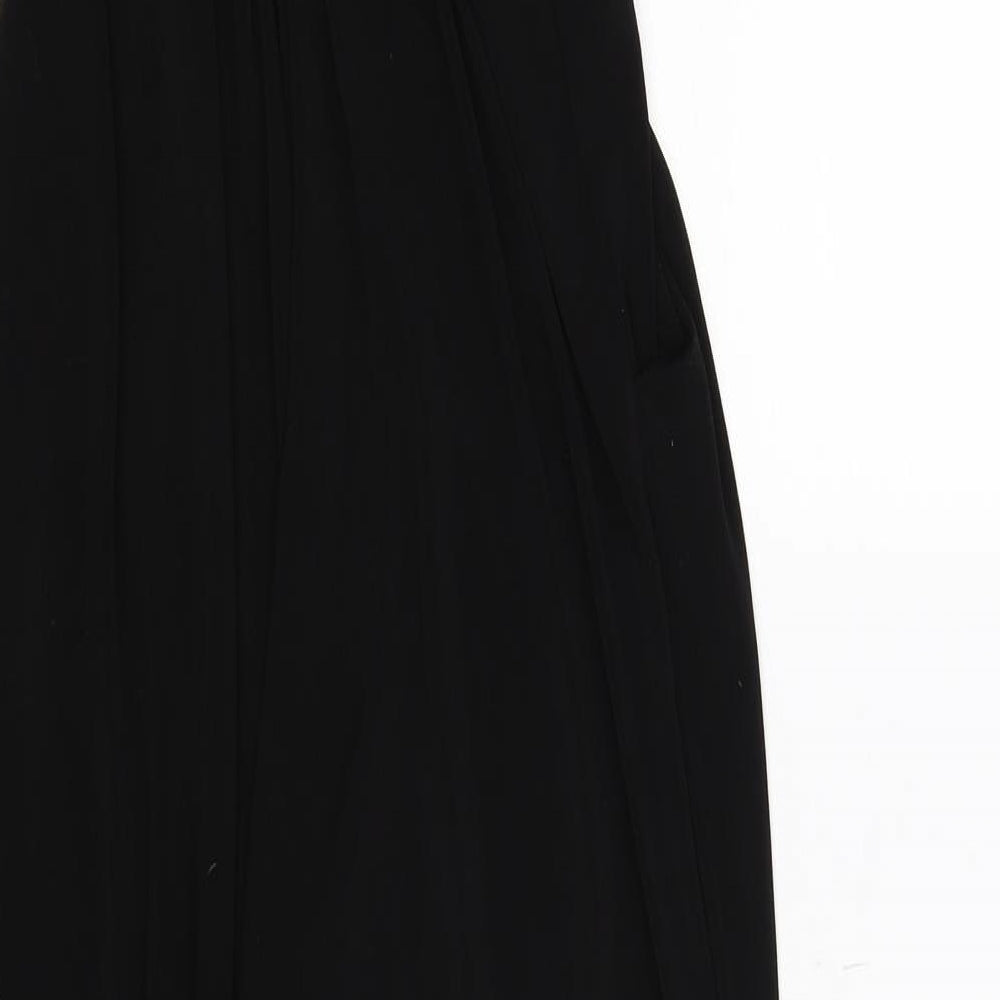 Papaya Womens Black   Jumpsuit One-Piece Size 12 L25 in