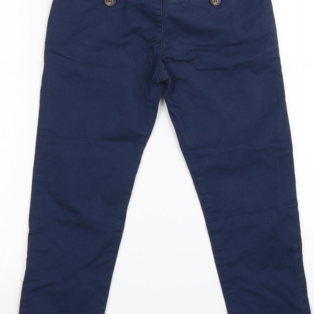 H&M Boys Blue   Chino Trousers Size 5-6 Years