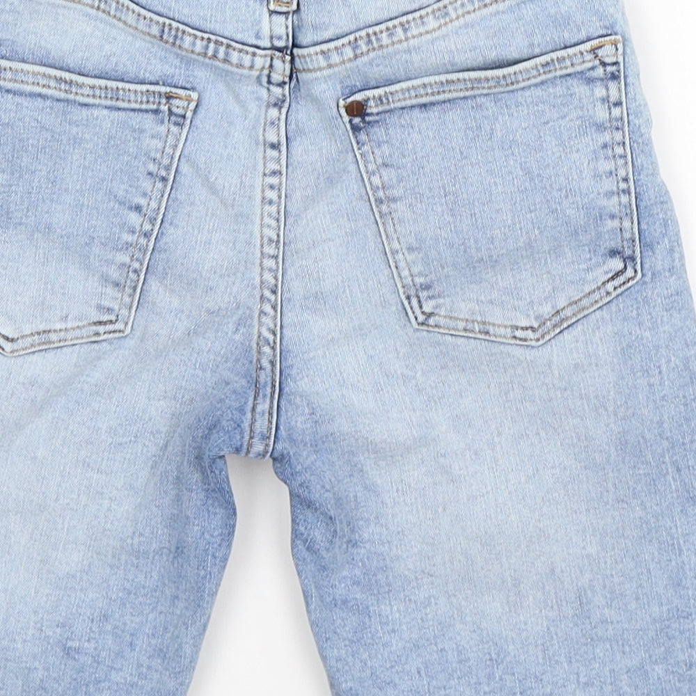 H&M Boys Blue  Denim Cargo Shorts Size 7-8 Years