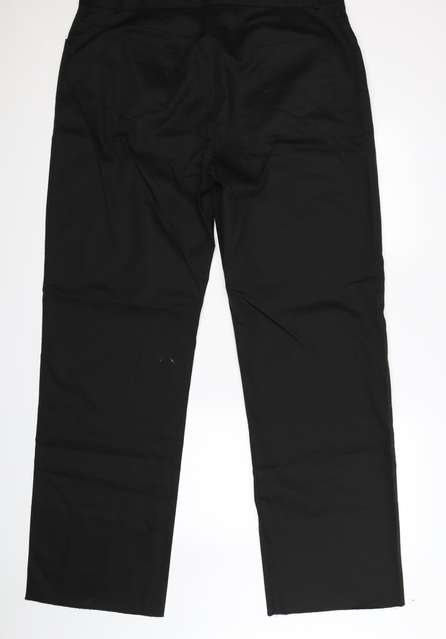 Jermyn Street Mens Black   Tuxedo Suit Trousers Size 42 L35 in