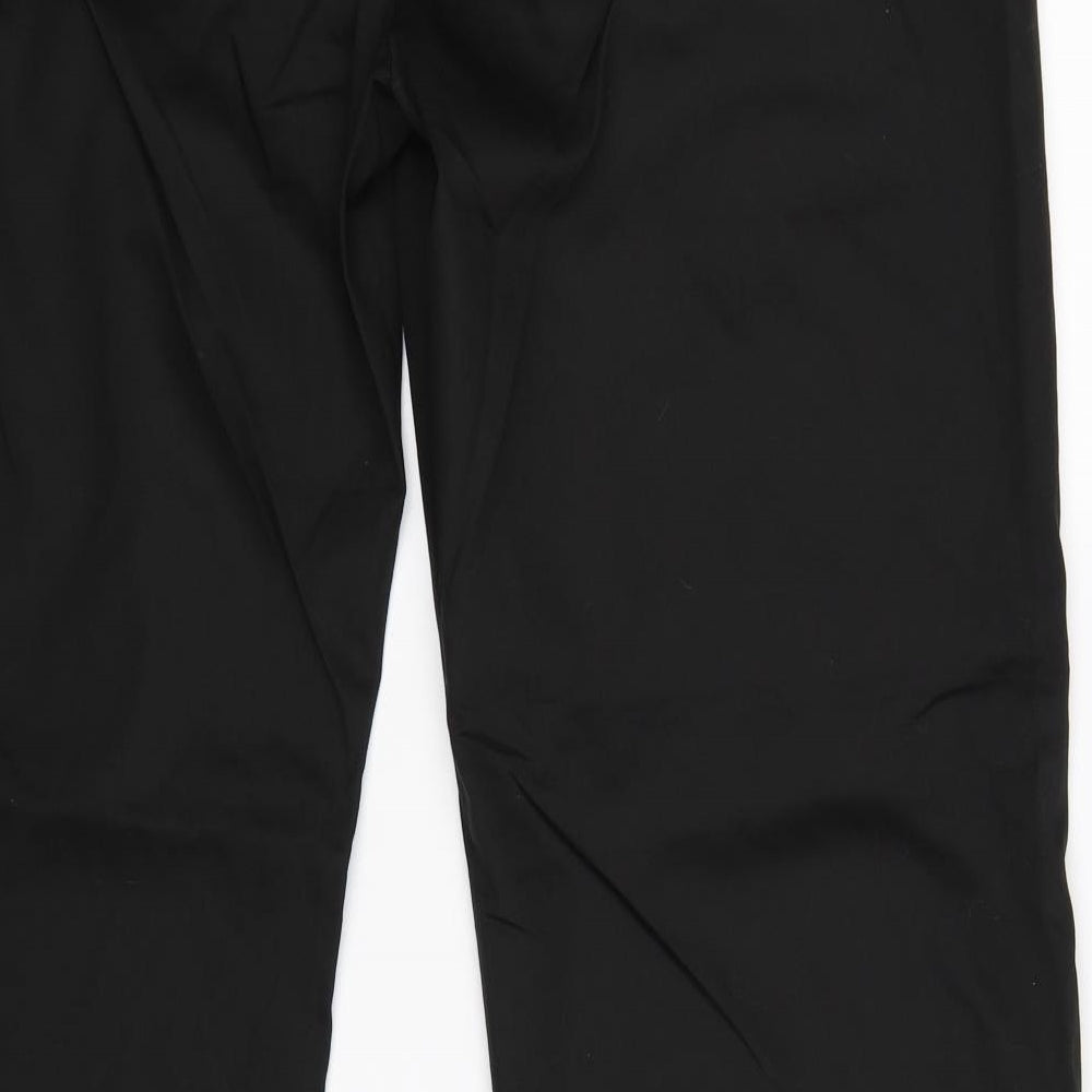 Jermyn Street Mens Black   Tuxedo Suit Trousers Size 42 L35 in