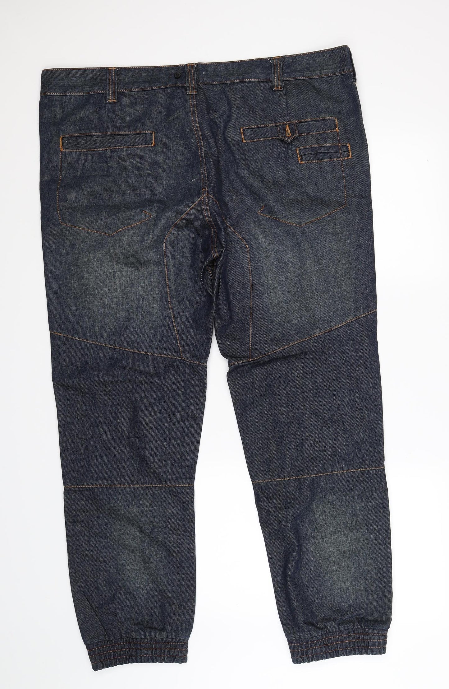 denim project Mens Blue  Denim Capri Jeans Size 38 L28 in