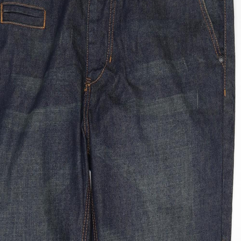 denim project Mens Blue  Denim Capri Jeans Size 38 L28 in