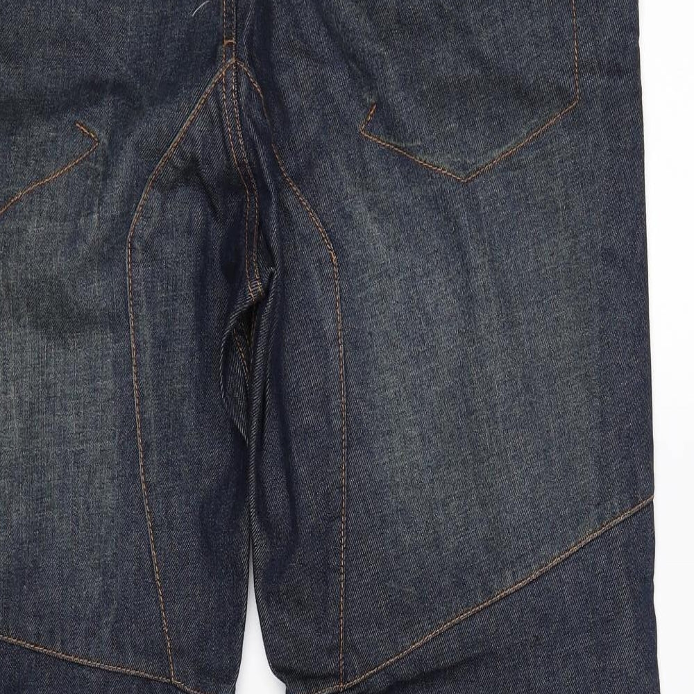 denim project Mens Blue  Denim Capri Jeans Size 38 L28 in