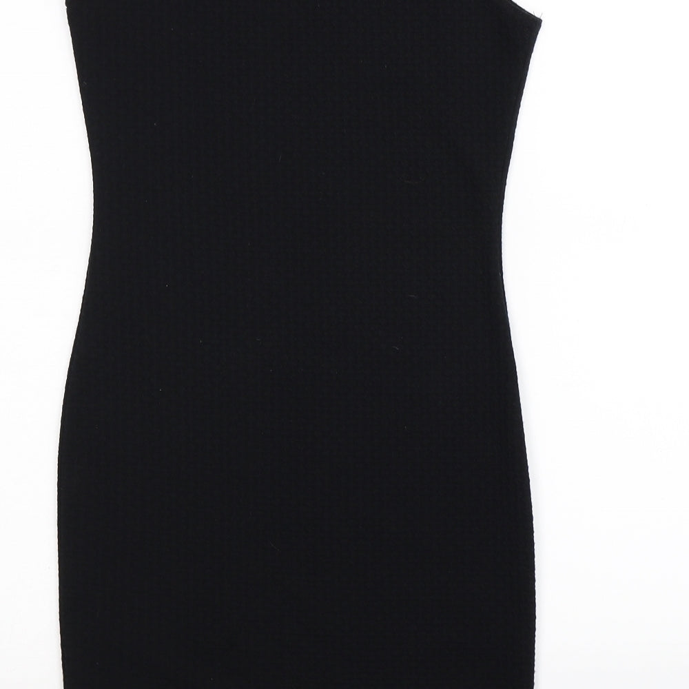 Boohoo Womens Black   Bodycon  Size 8
