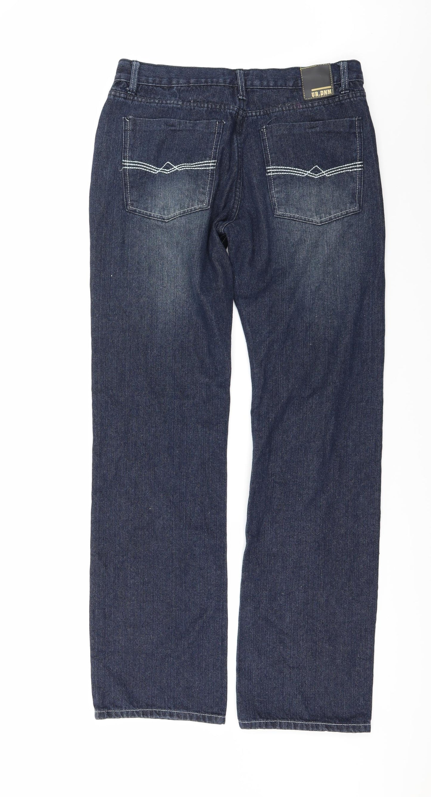 urban republic Mens Blue  Denim Wide-Leg Jeans Size 32 in L34 in