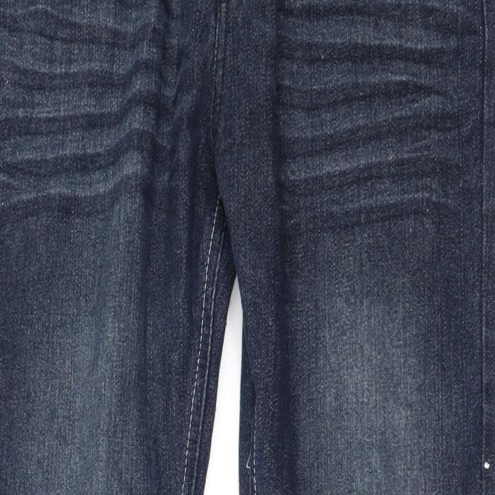 urban republic Mens Blue  Denim Wide-Leg Jeans Size 32 in L34 in