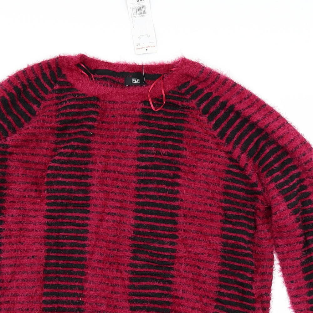 F&F Womens Pink   Pullover Jumper Size 20