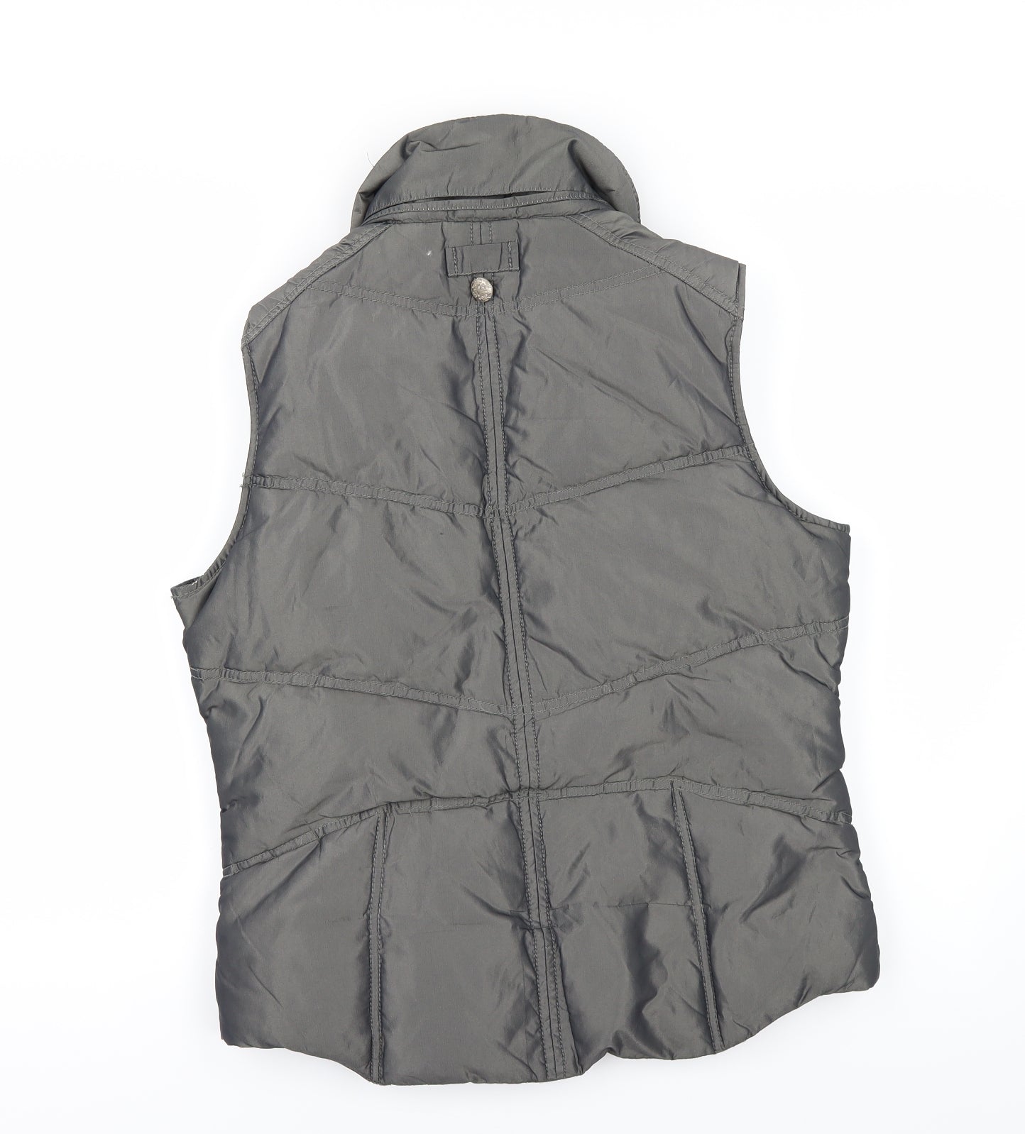 NEXT Womens Grey   Gilet Jacket Size 12