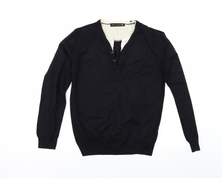 Burton Mens Black Pullover Jumper Size M
