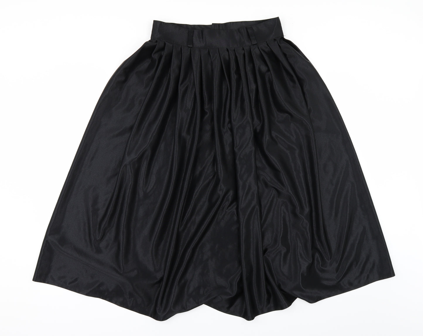 Preworn Womens Black   A-Line Skirt Size 14