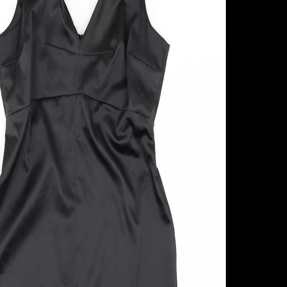 Petite Collection Womens Black   Pencil Dress  Size 12