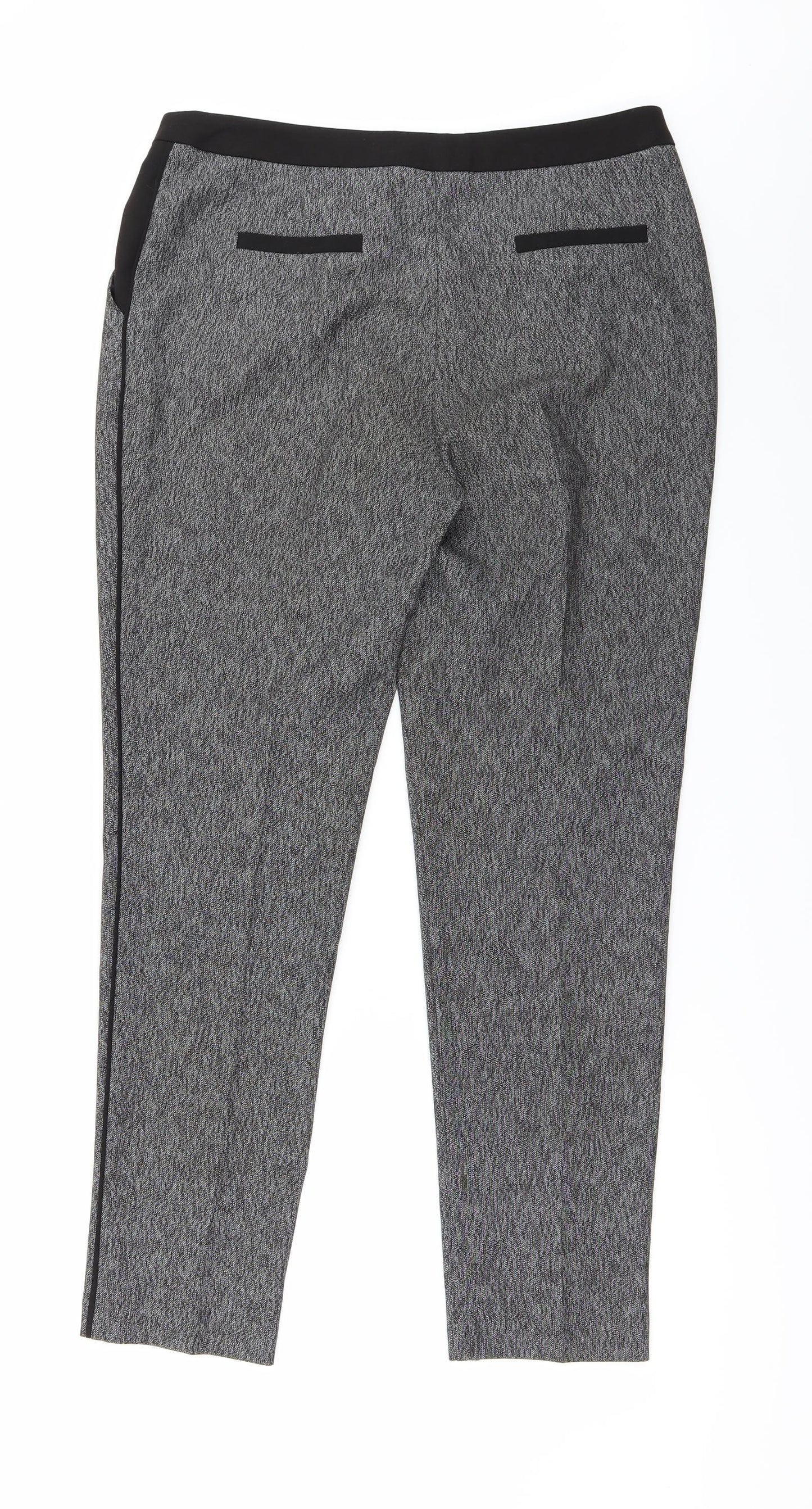 George Womens Grey   Trousers  Size 10 L20 in
