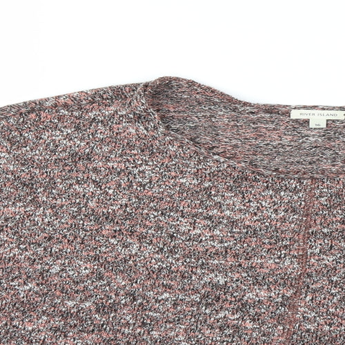 River Island Womens Red   Basic T-Shirt Size 16