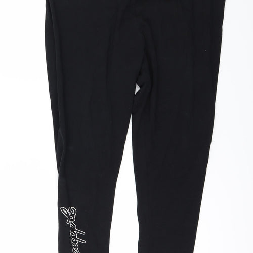 Pineapple Womens Black   Carrot Leggings Size 22 L22 in