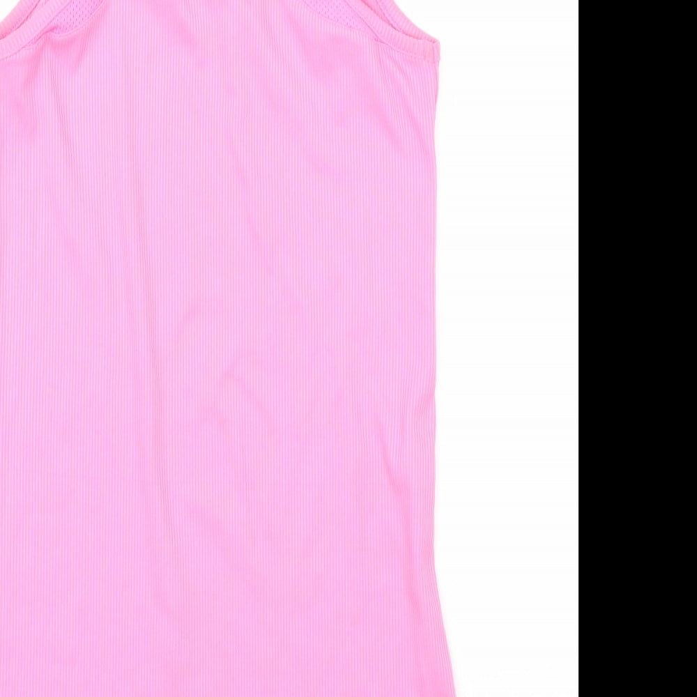 heatgear Womens Pink   Basic T-Shirt Size S