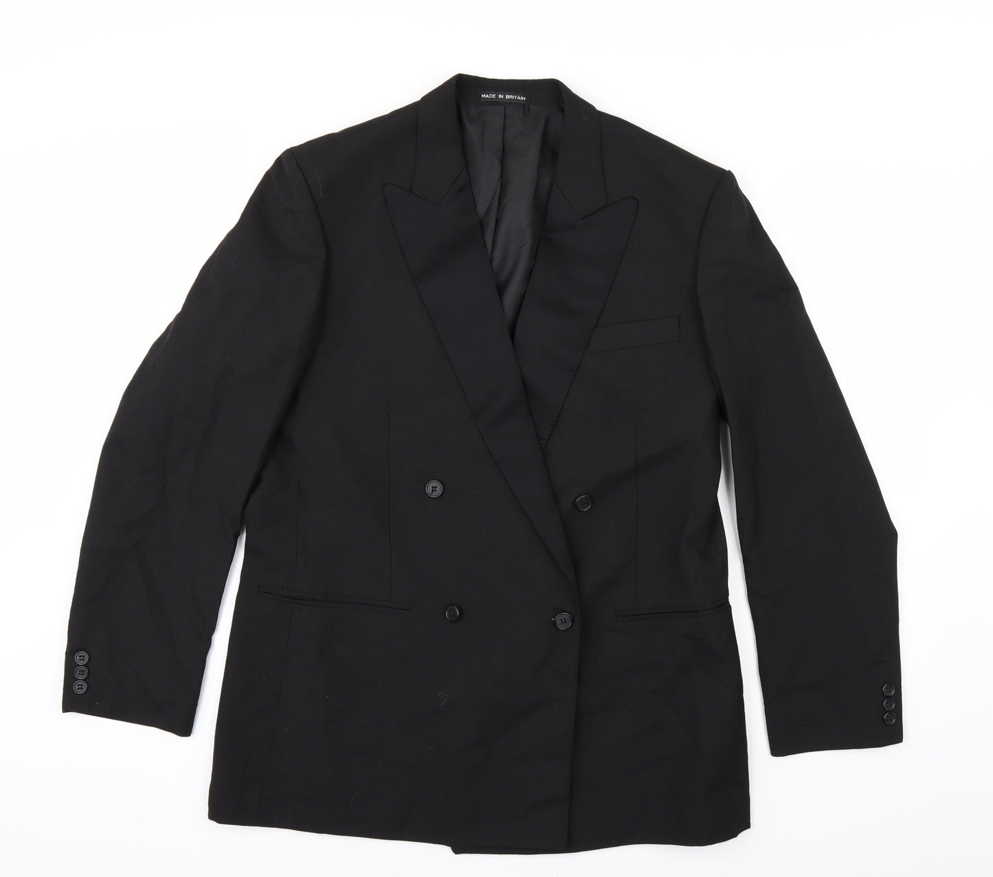 Greenwood Mens Black   Jacket Suit Jacket Size 42