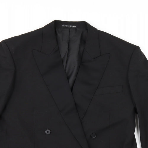Greenwood Mens Black   Jacket Suit Jacket Size 42