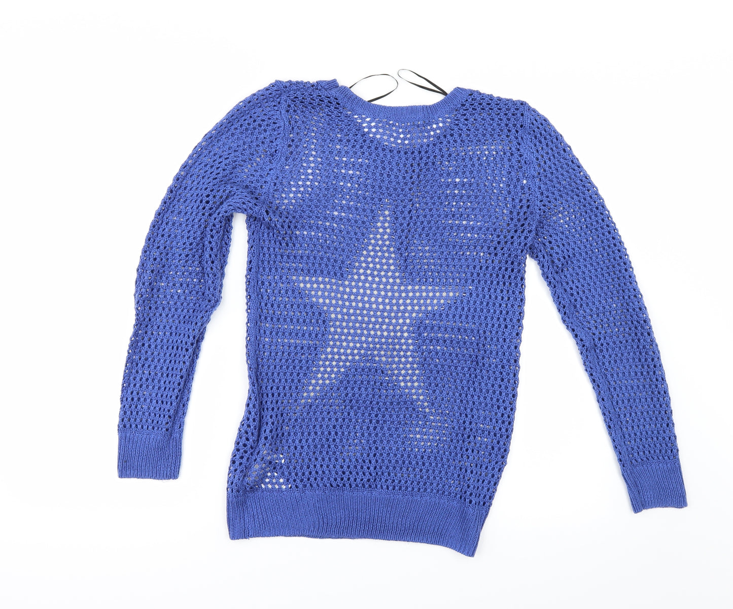 H&M Girls Blue   Pullover Jumper Size 14 Years