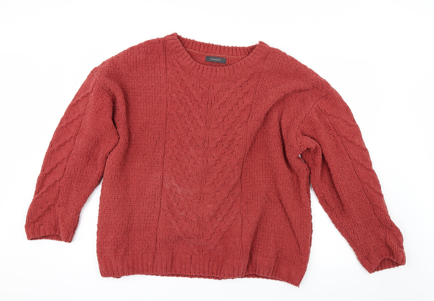 Primark Womens Red   Pullover Jumper Size XL
