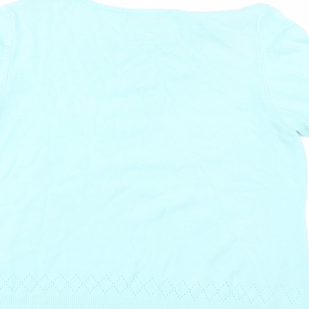 Debenhams Womens Green   Pullover Jumper Size 18