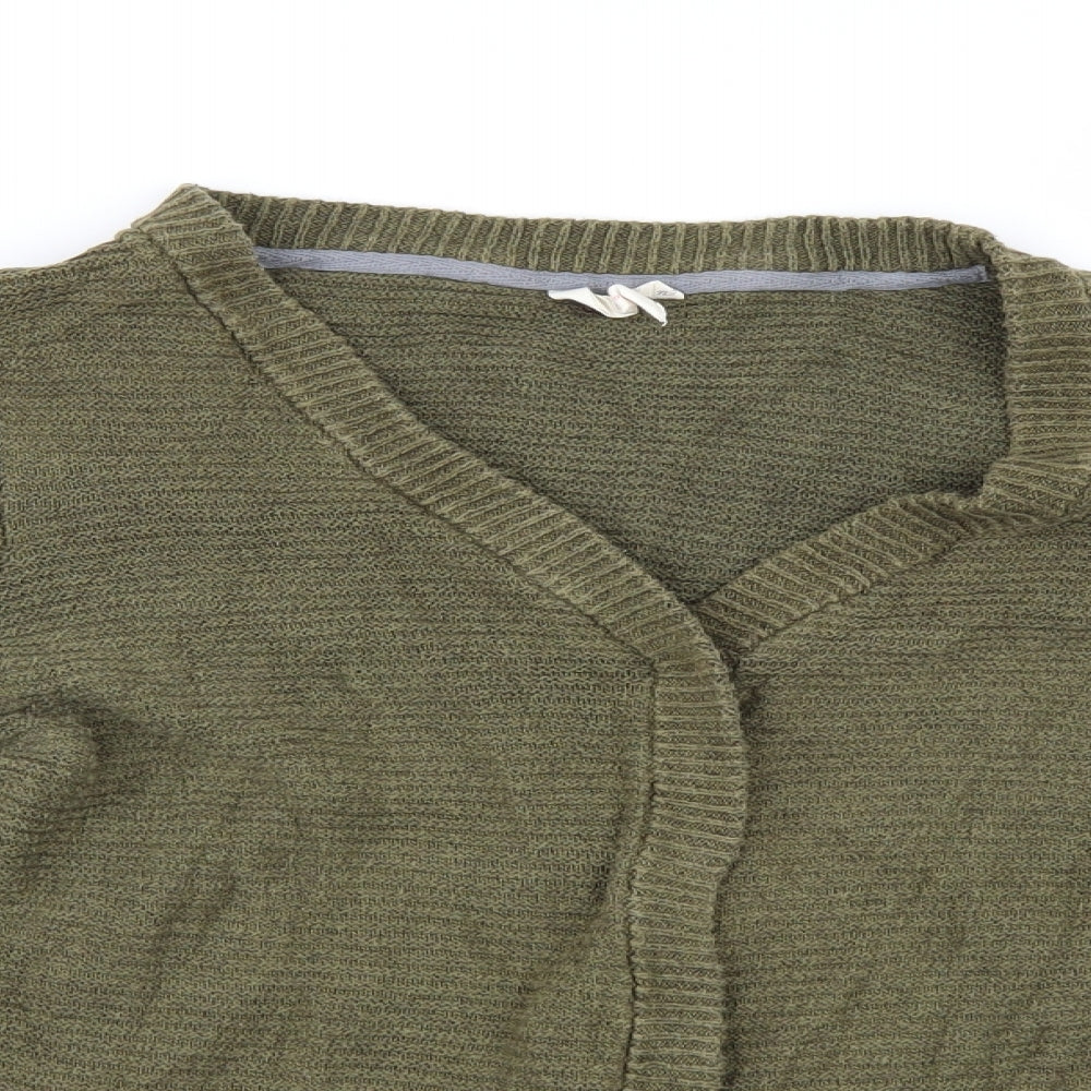White Stuff Womens Green   Cardigan Jumper Size 18