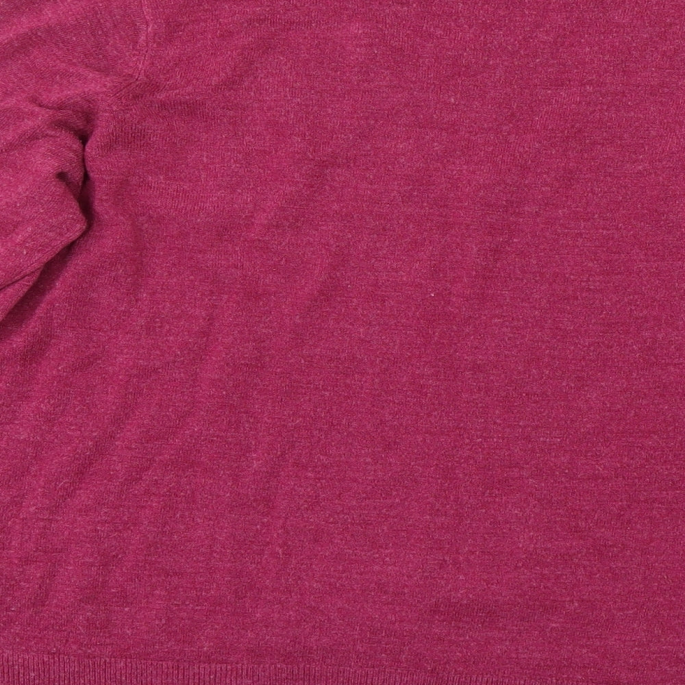 Marks and Spencer Womens Pink   Pullover Jumper Size 18