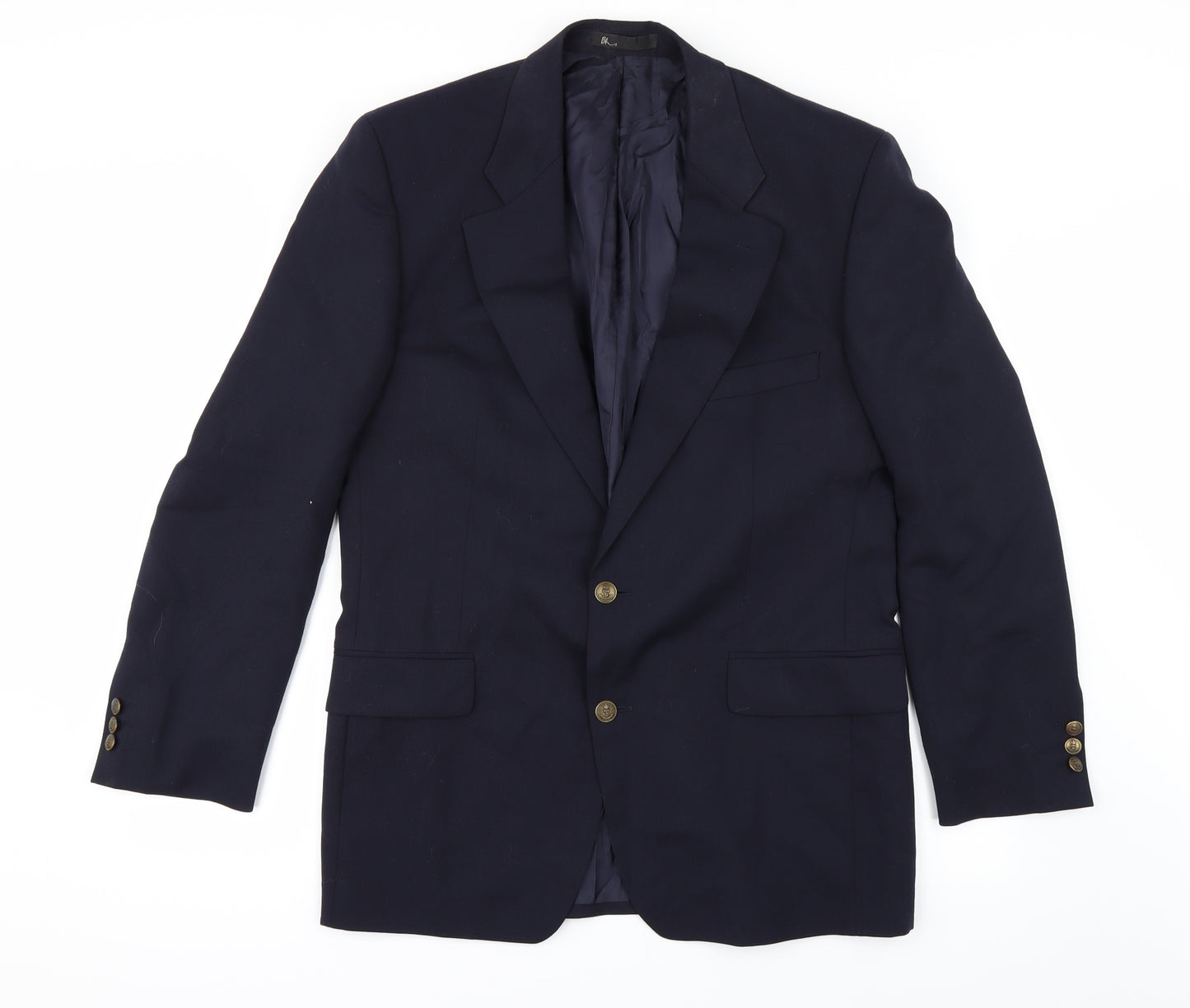 BHS Mens Blue   Jacket Suit Jacket Size 40