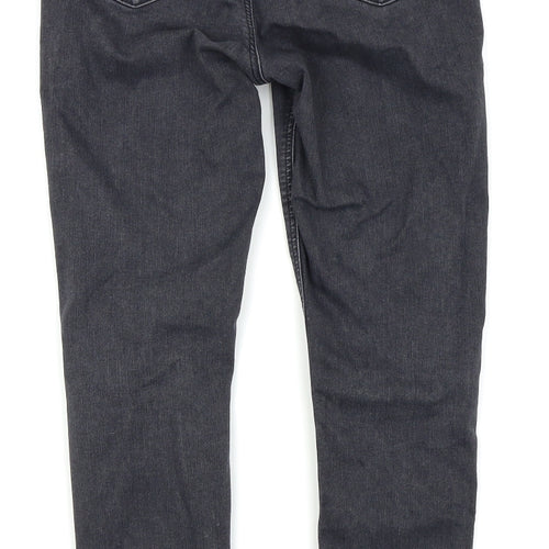 Topshop Womens Grey   Skinny Jeans Size 10 L30 in