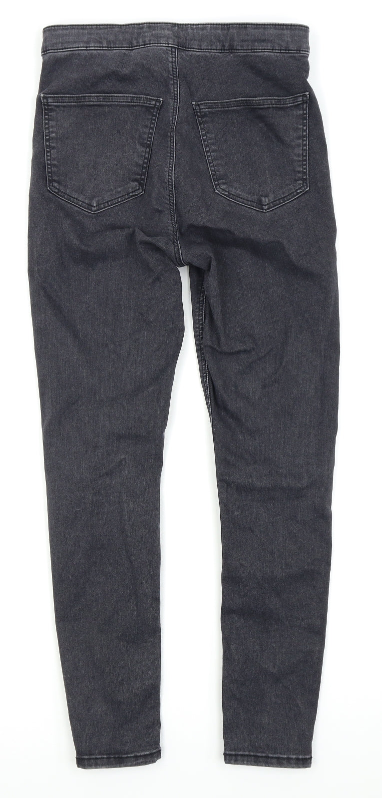 Topshop Womens Grey   Skinny Jeans Size 10 L30 in