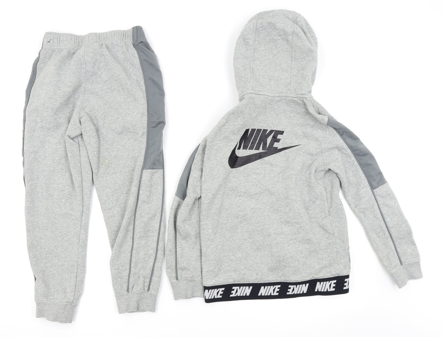 Nike Boys Grey   Full Zip Jumper Size S  - Tracksuit