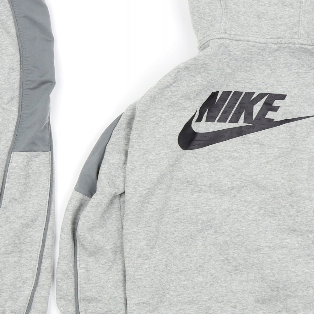 Nike Boys Grey   Full Zip Jumper Size S  - Tracksuit