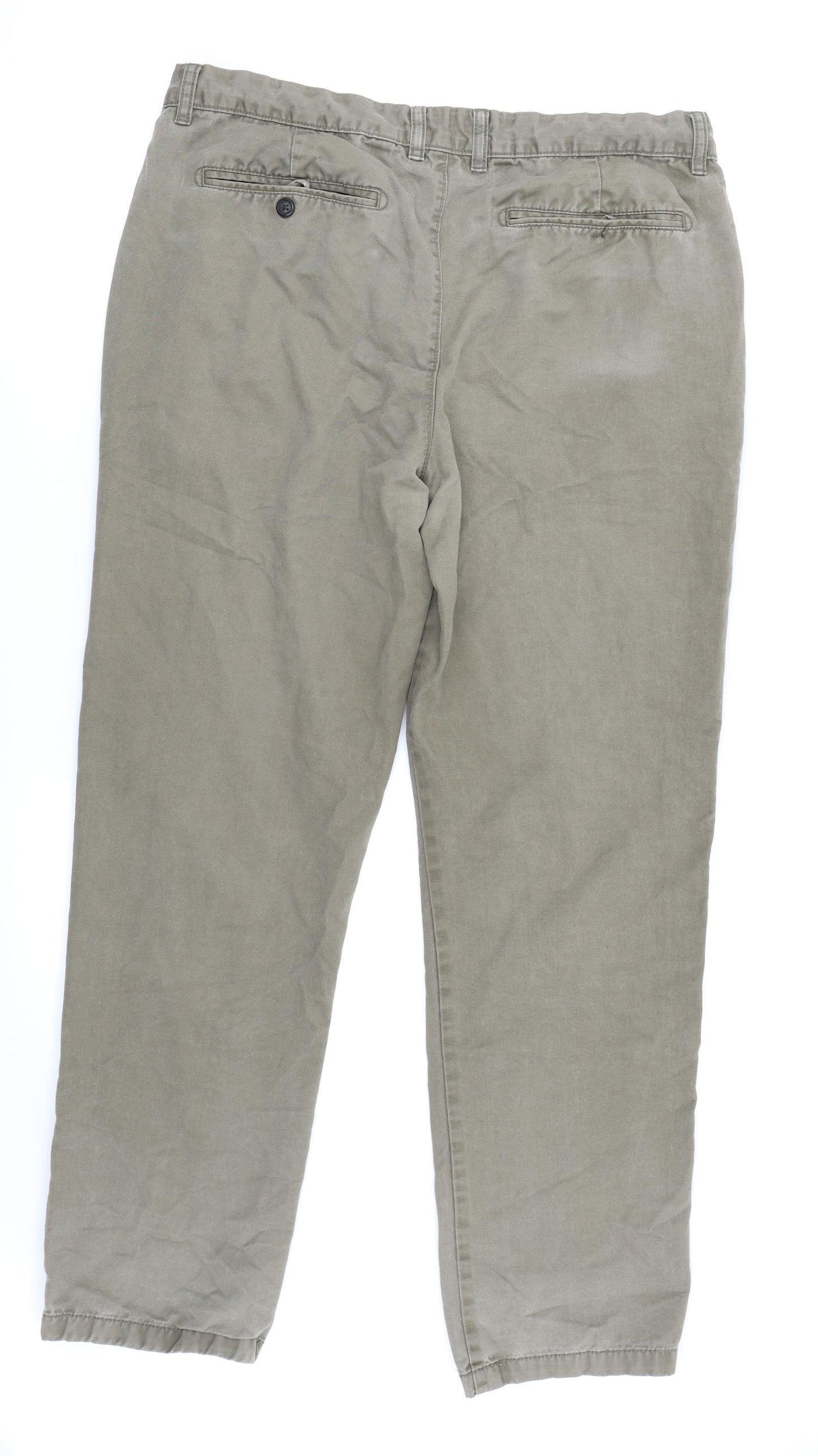 TU Mens Brown   Trousers  Size 36 L34 in